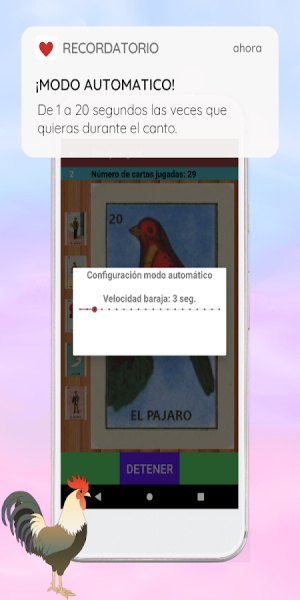 Mexican lottery deck Screenshot 2