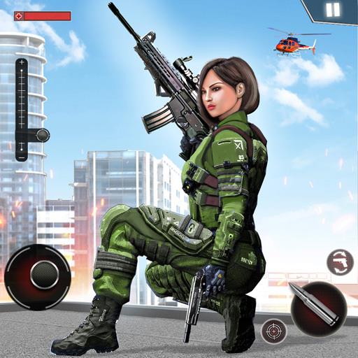 Army Sniper Gun Games Offline スクリーンショット 0