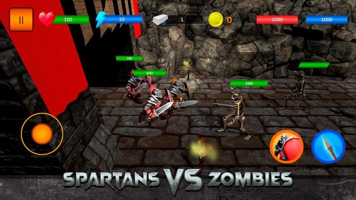 Spartans vs Zombies: Defense 스크린샷 3