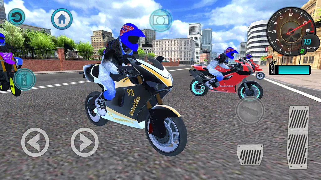 Schermata Real Moto Bike City Racing 0