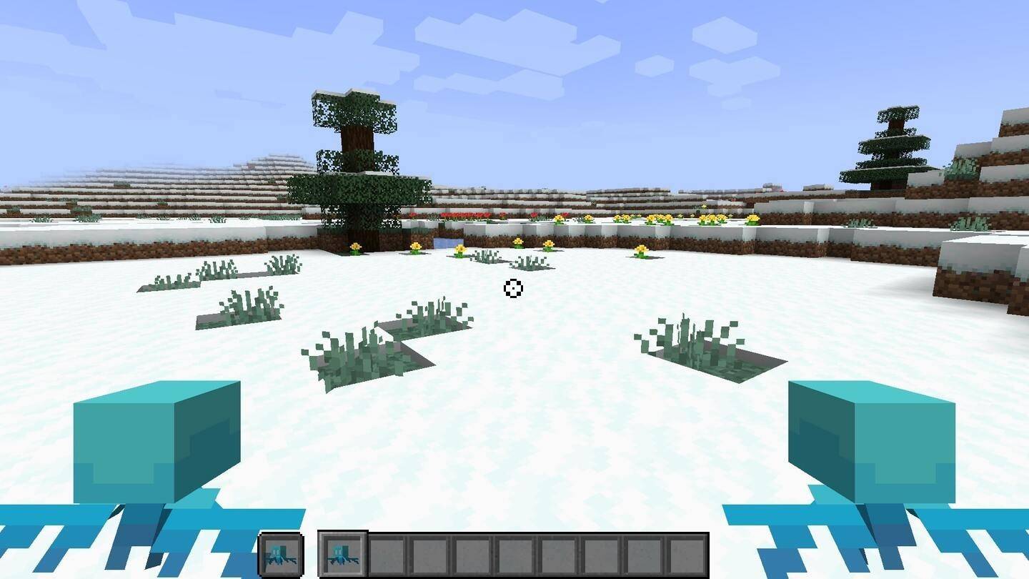 Seme di bioma di neve di Minecraft