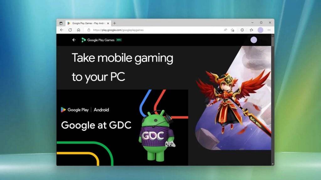 Google通過Google Play遊戲將Android Games帶到PC