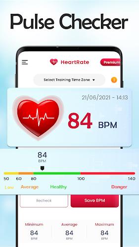 Heart Rate Monitor BPM Tracker Screenshot 2