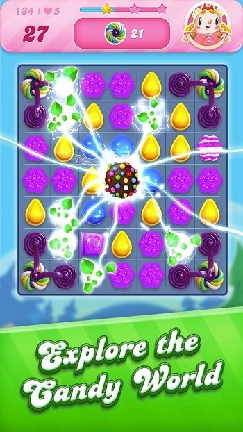 Candy Crush Saga應用截圖第1張