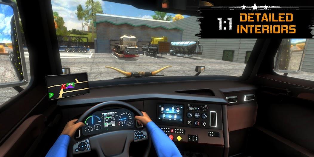 Truck Simulator USA Revolution Mod Captura de tela 2