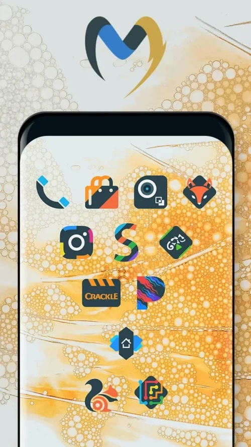 Material UI Dark Icon Pack Captura de tela 3