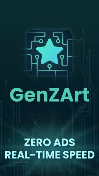 GenZArt: Fast AI Art Generator スクリーンショット 0