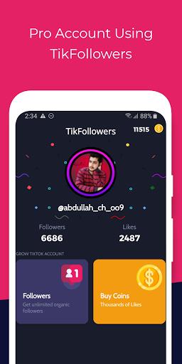 TikFollowers - Get Free Tiktok Followers and Likes Captura de pantalla 3