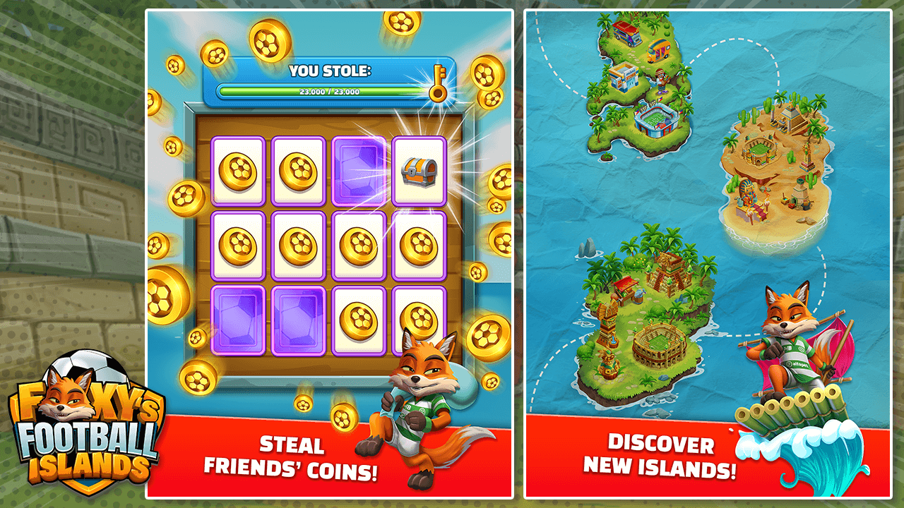 Gameplay di Foxy's Football Islands