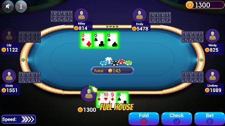 Omaha Poker Offline स्क्रीनशॉट 3