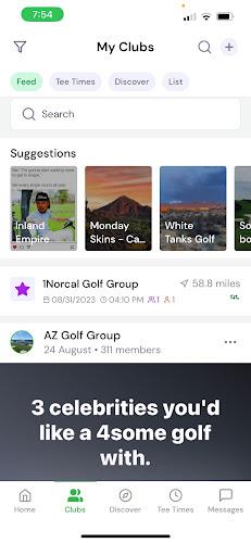 GolfLync Social Media for Golf应用截图第1张