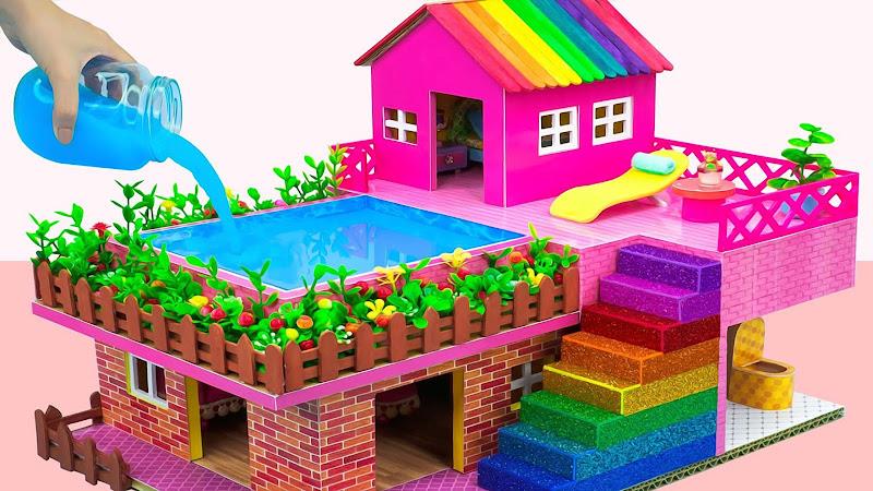 Doll House Design Decor Games Captura de pantalla 0