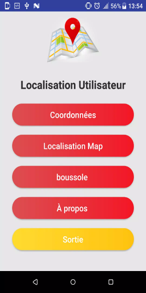 Géolocalisation ( Ma Position Actuelle )应用截图第1张