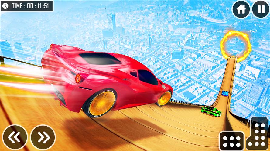 Car Stunt Races 3D: Mega Ramps Schermafbeelding 1