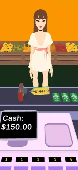 Cashier games - Cash register ภาพหน้าจอ 0