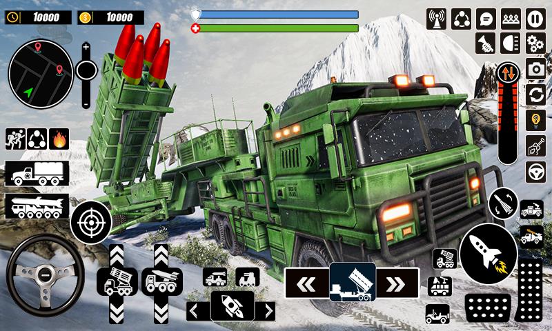 US Army Missile Launcher Game