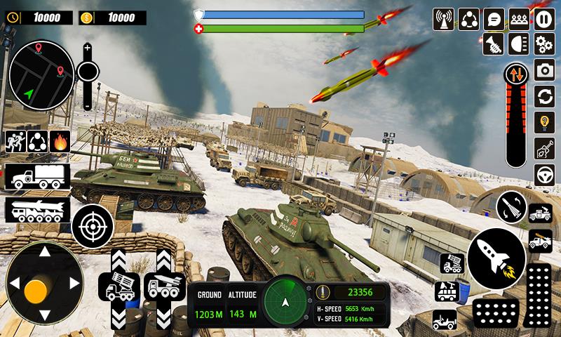 US Army Missile Launcher Game