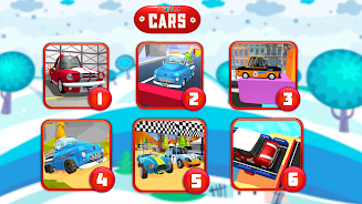 Animated puzzles cars Zrzut ekranu 1