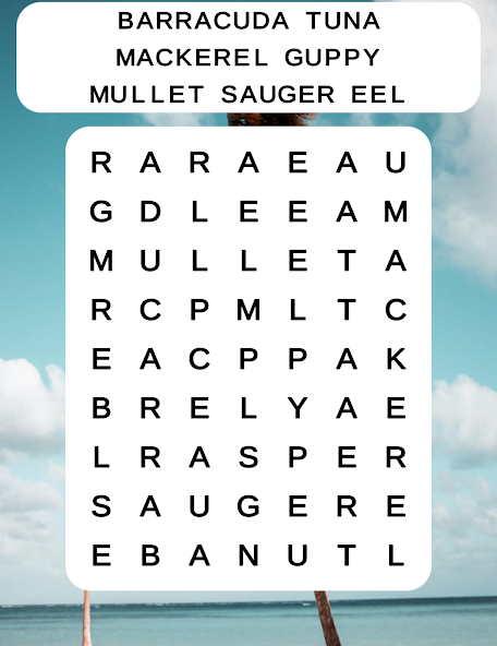 Word Search - Puzzle Game Mod Captura de pantalla 0