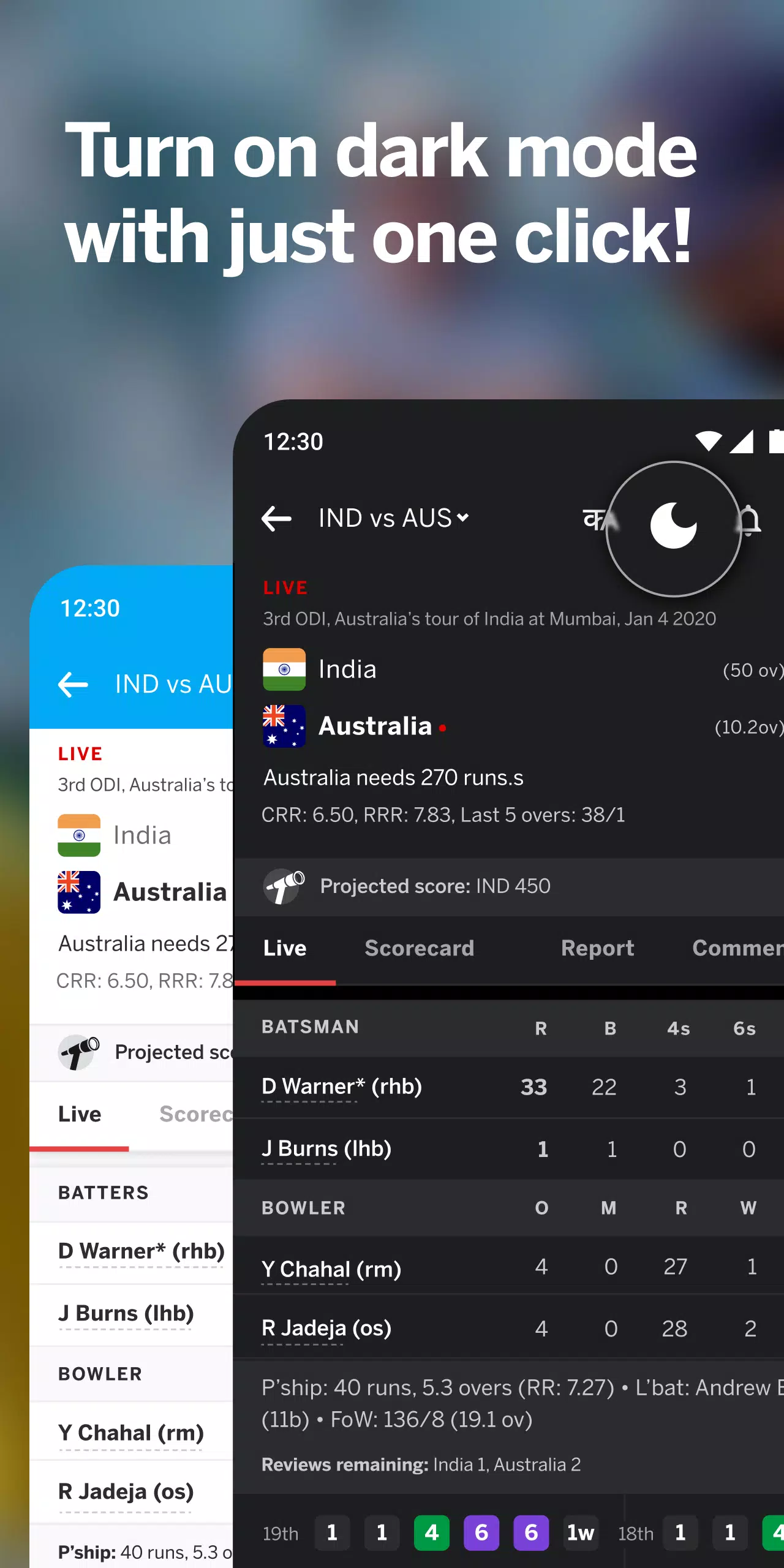 ESPNcricinfo - Live Cricket Скриншот 2