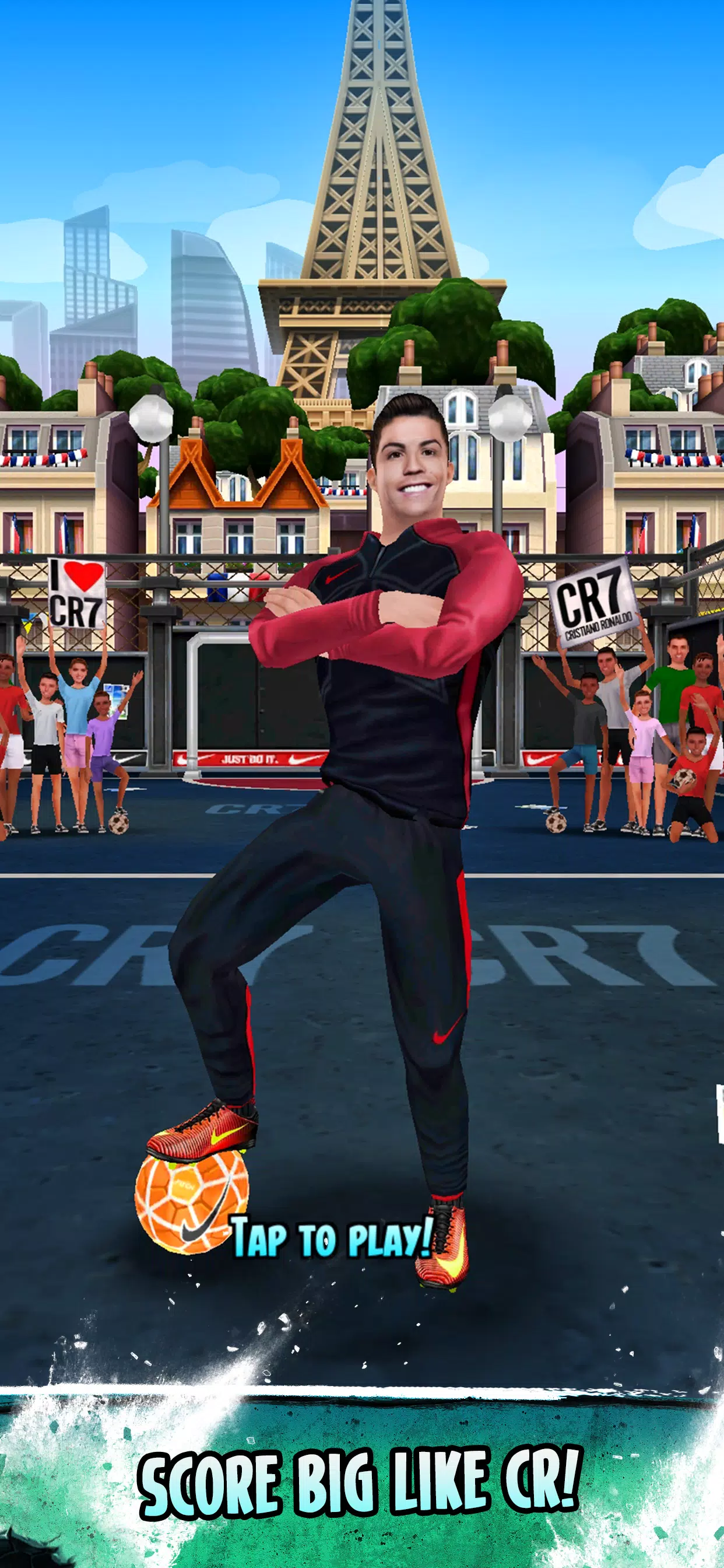 Ronaldo: Kick'n'Run Football Captura de pantalla 2