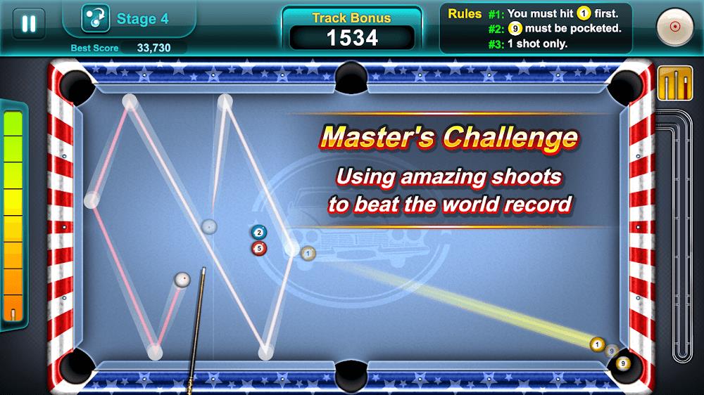 Pool Ace - 8 and 9 Ball Game Скриншот 1