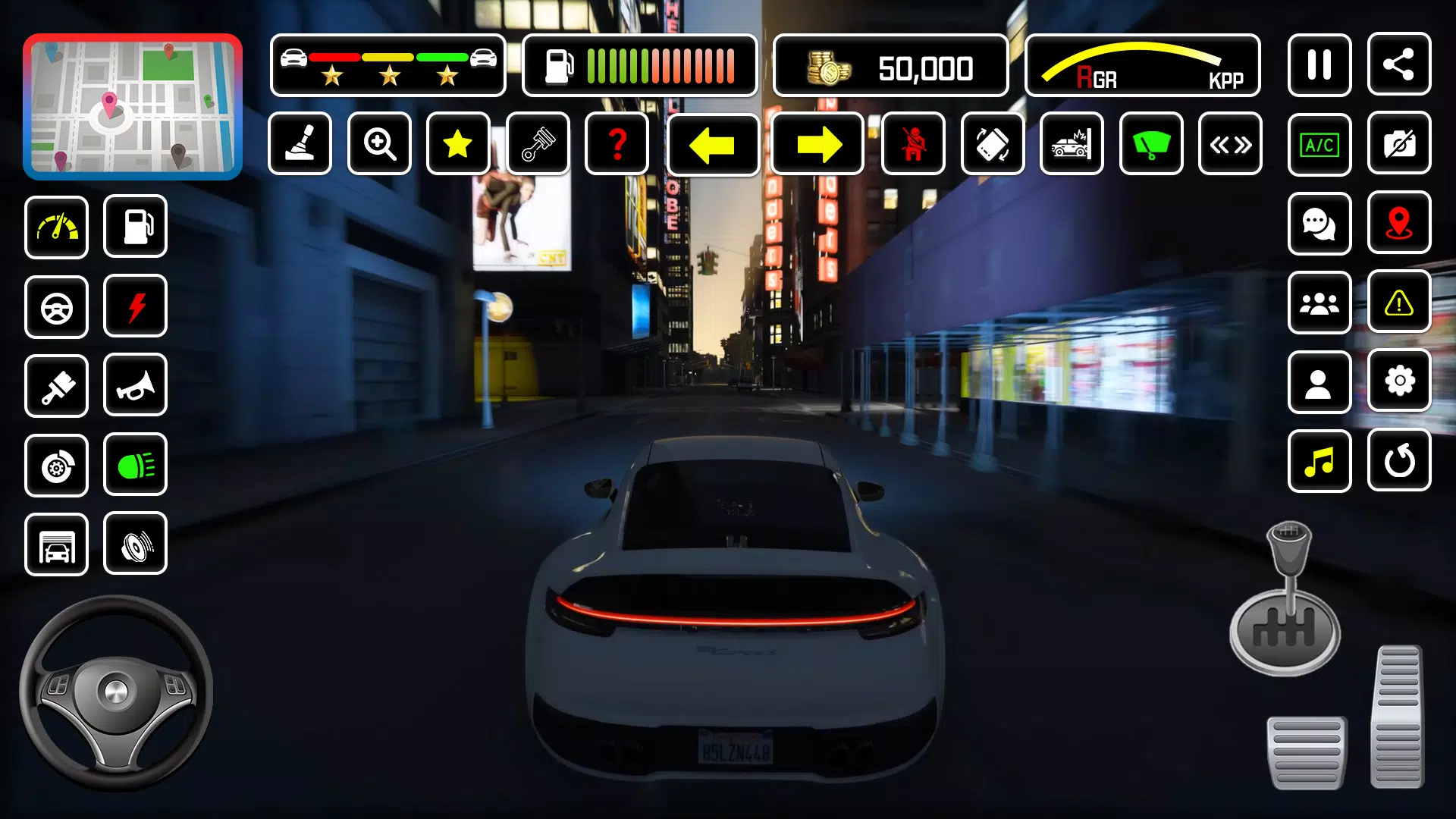 City Car Driving Car Games Скриншот 1