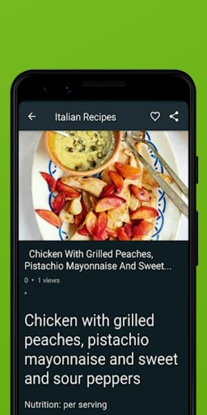 Italian Recipes スクリーンショット 2