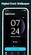 Digital Clock - Alarm Clock Screenshot 0