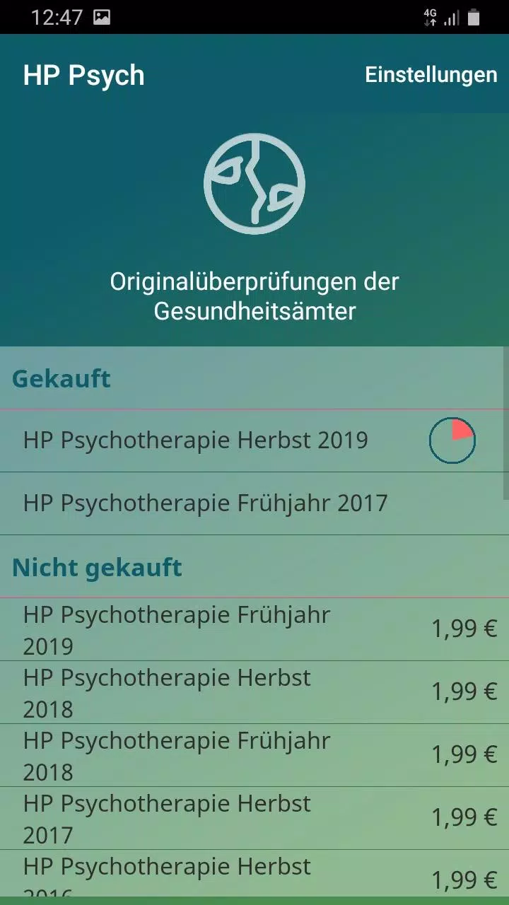 Heilpraktiker für Psychotherap Screenshot 1