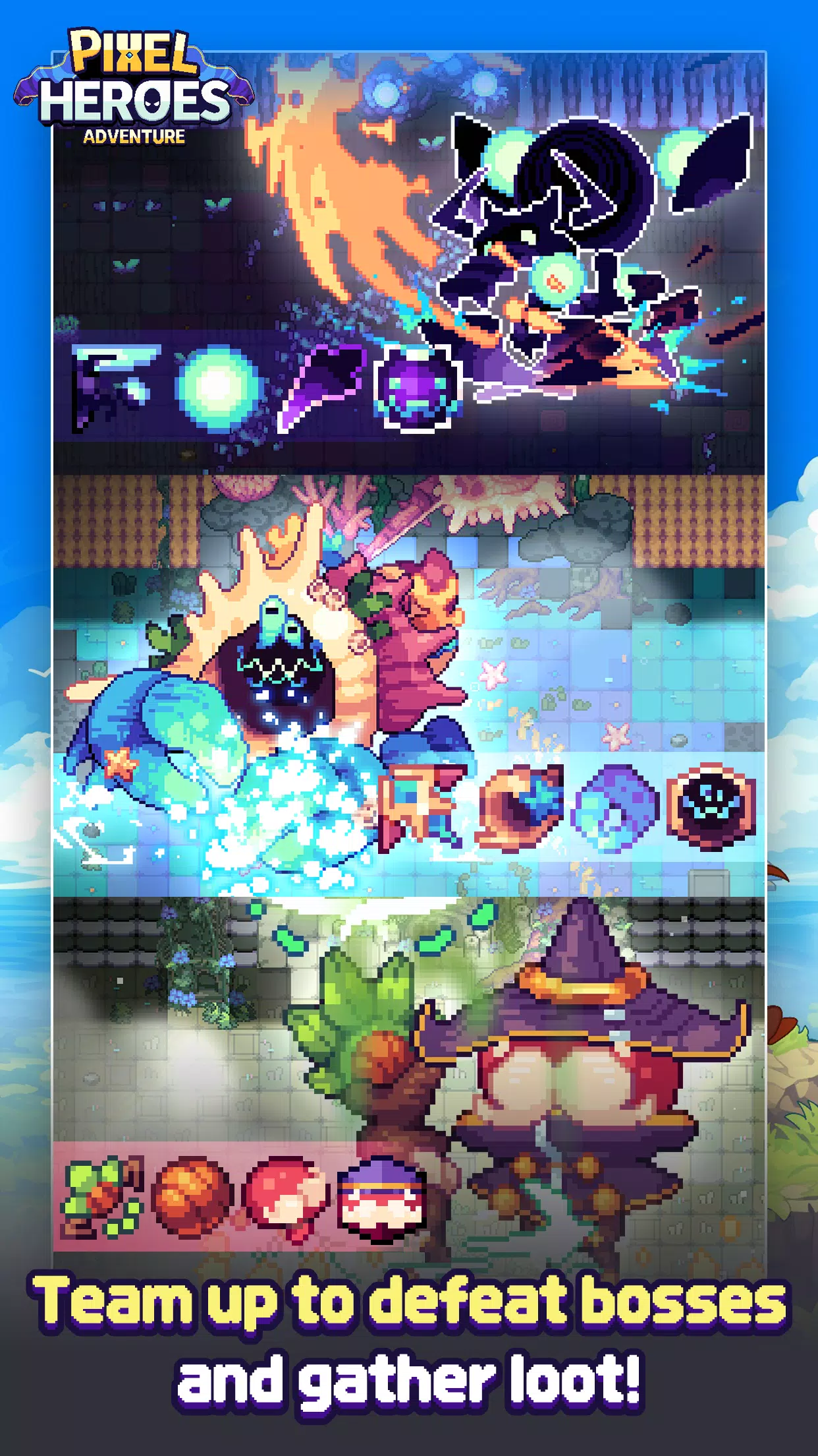 Pixel Heroes Adventure Capture d'écran 1