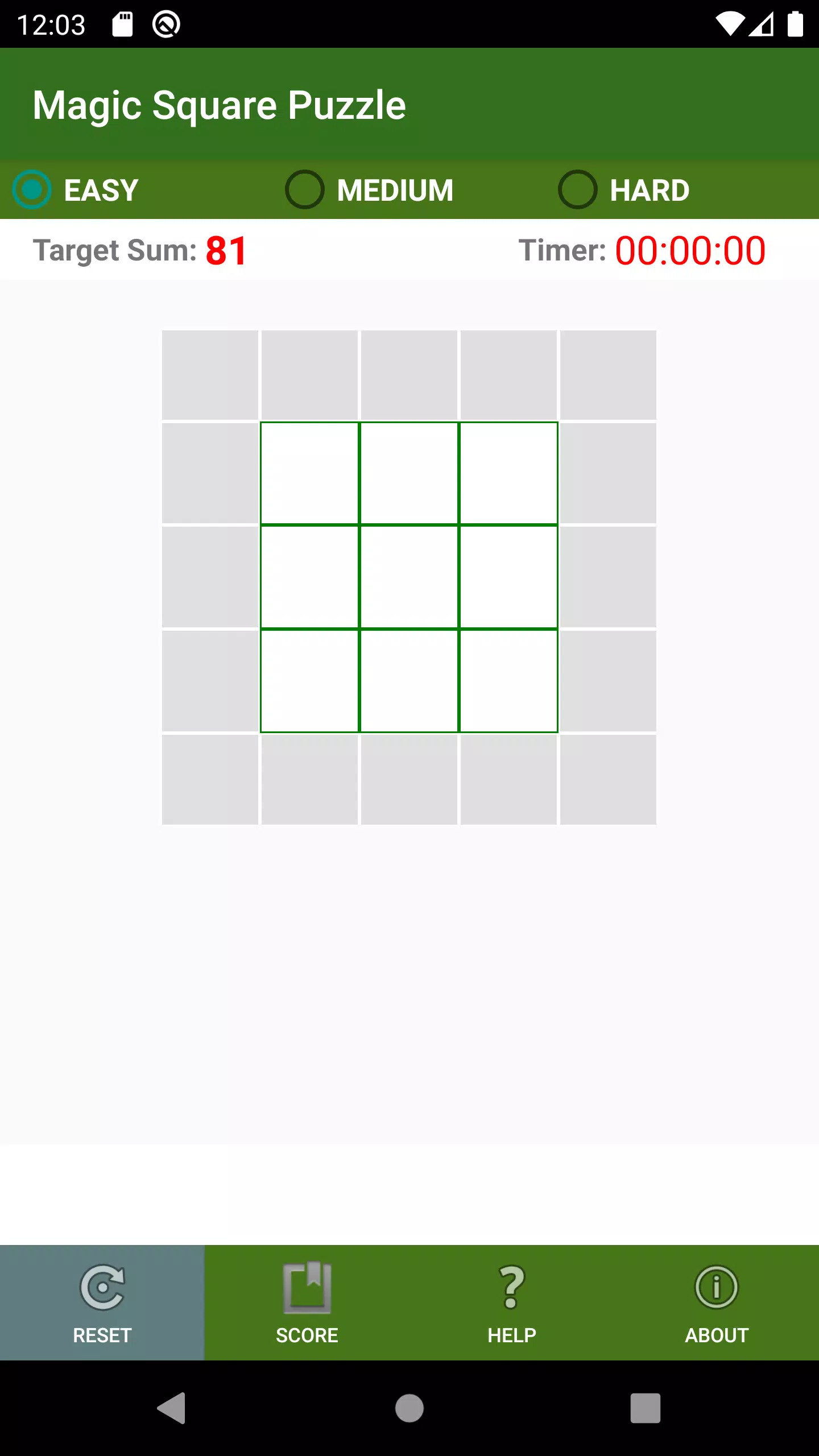 Magic Square Puzzle ภาพหน้าจอ 0