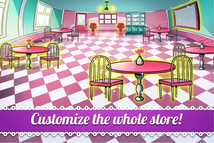 My Cake Shop: Candy Store Game 스크린샷 1