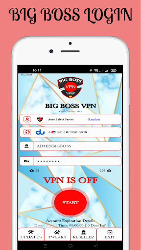 BIG BOSS VPN Tangkapan skrin 1