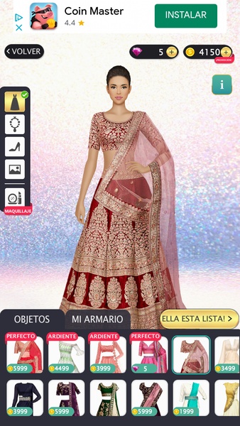 Indian Fashion Dressup Stylist Screenshot 3