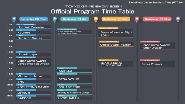 Tokyo Game Show 2024 date e programma: tutto ciò che sappiamo finora