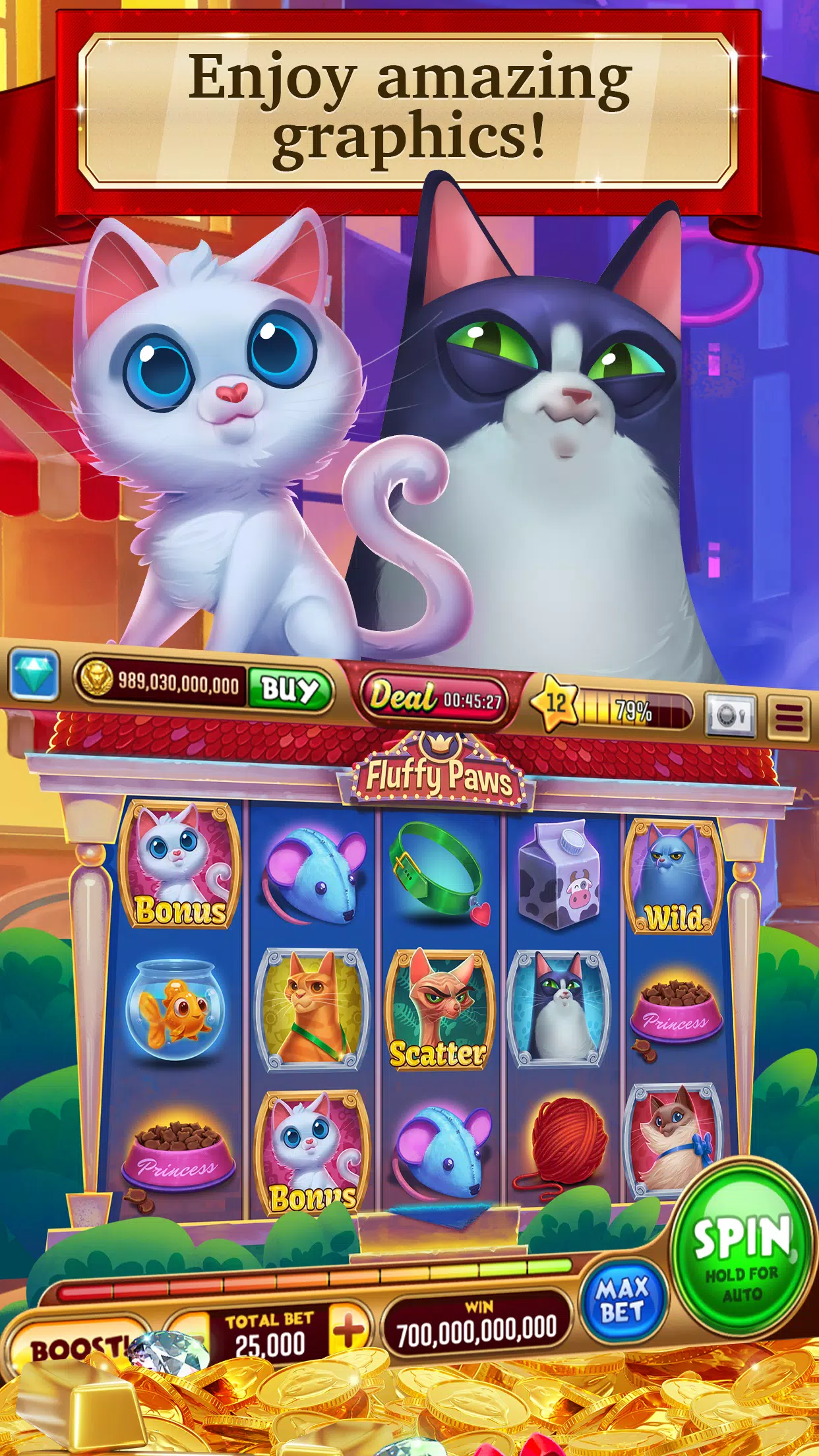 Slots Panther Vegas: Casino Ảnh chụp màn hình 1