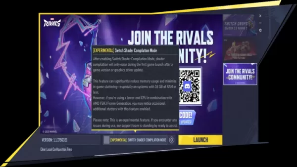 Marvel Rivals réduira l'utilisation de la mémoire et améliorera la stabilité avec une fonction expérimentale