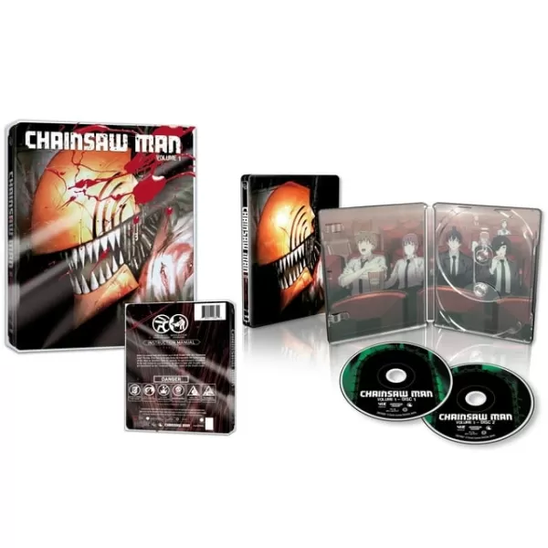 Sách thép Blu -ray của Chainsaw Man hiện có sẵn để đặt hàng trước tại Walmart - giá cả phải chăng đáng ngạc nhiên