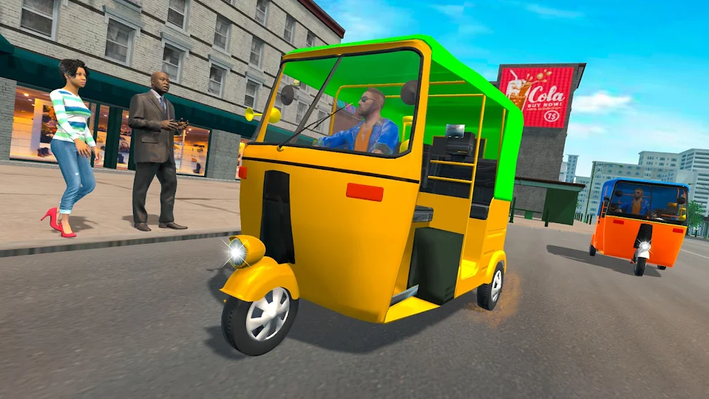 Grand Tuk Tuk Rickshaw Game Screenshot 3