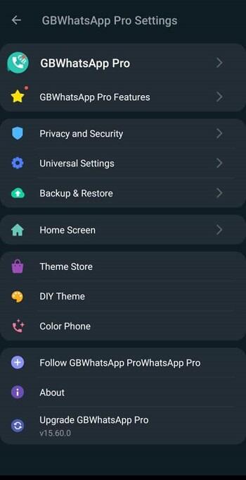 GB Whatsapp Pro v 17.85 Screenshot 0