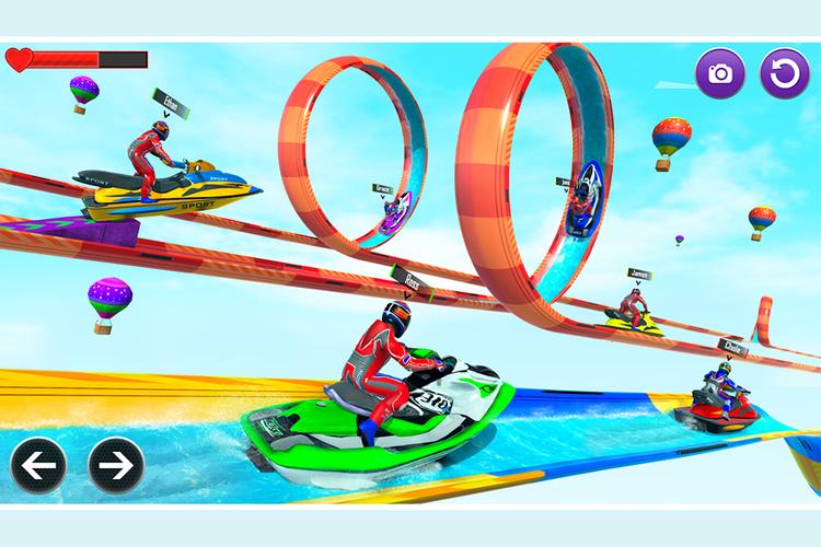 Jet Ski Racing Games 3D Captura de pantalla 0