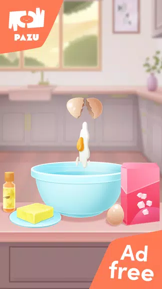 Jogos de cozinhar cupcake Captura de tela 1