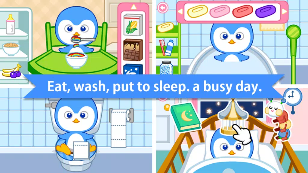 Baby Care : Poky (Penguin) スクリーンショット 2