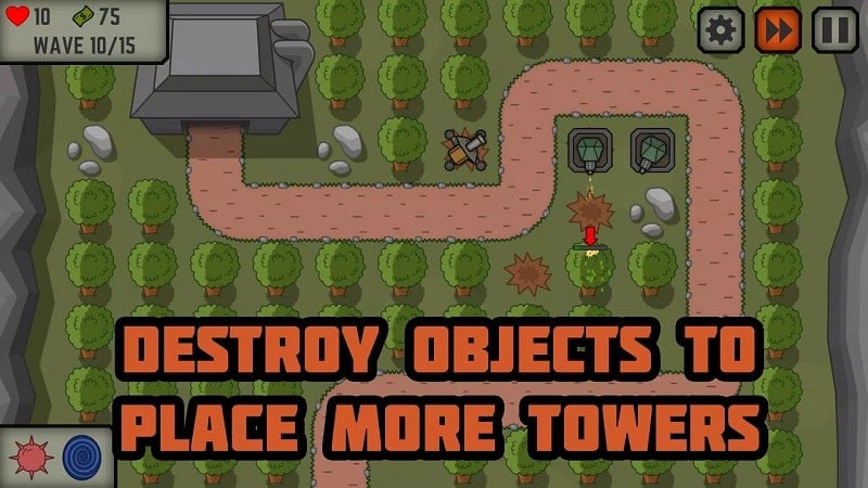 Tactical War: Tower Defense Schermafbeelding 2