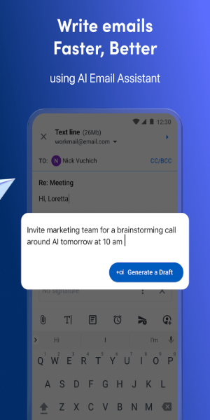 Spark Mail – Email Inteligente Captura de tela 1