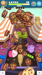 Cookie Bulldozer: Idle Clicker Captura de tela 0