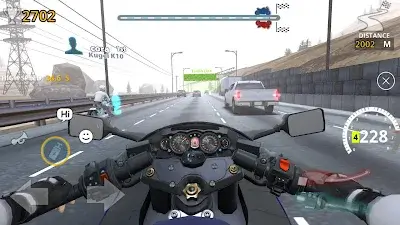 Racing Motorist : Bike Game Captura de pantalla 2