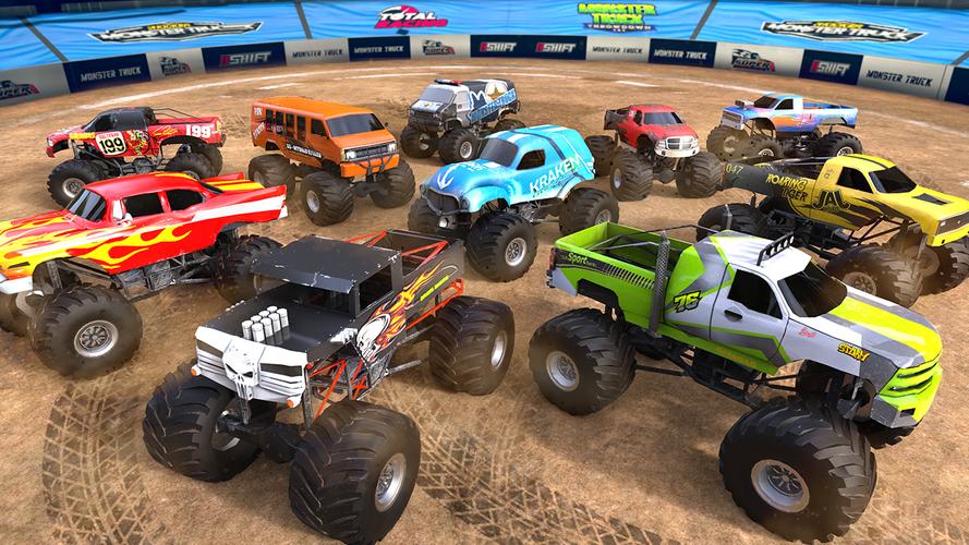 4x4 Monster Truck Racing Games Screenshot 2