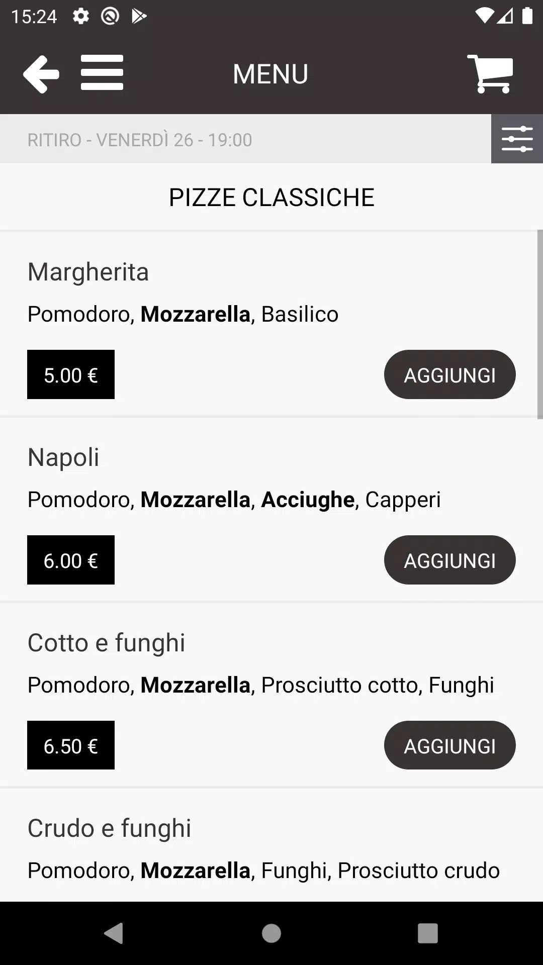 Pizzeria Dabbe Screenshot 3